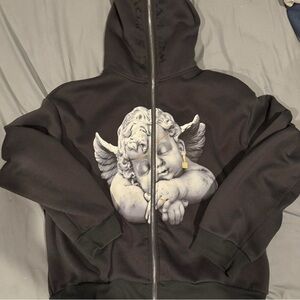 Men’s Black Angel Hoodie